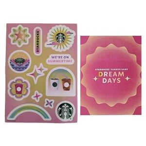 Starbucks 2024 Summer Game Sticker Set – Limited Edition
